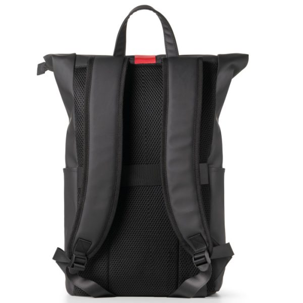 zaino-roll-top-dropinblack-in-gomma-antipioggia-intempo (4) Zaino Roll Top DropInBlack 15" | InTempo