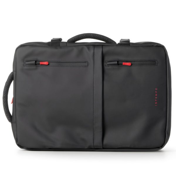 zaino-travel-backpack-dropinblack-in-gomma-antipioggia-intempo (3) Zaino Travel-Backpack DropInBlack 15" | InTempo